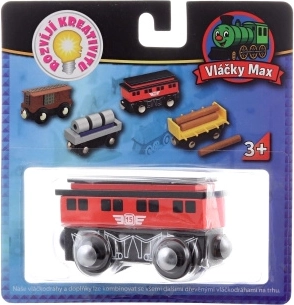 Max red passenger carriage