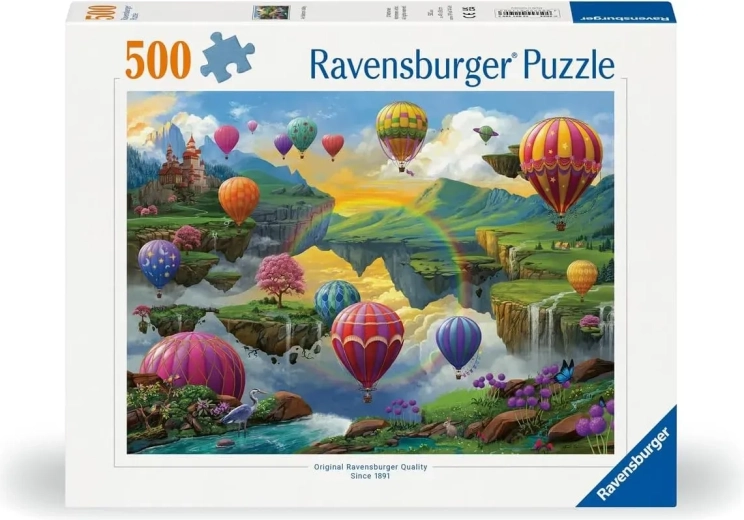 Ravensburger pusle Kuumaõhupallide org 500 tükki