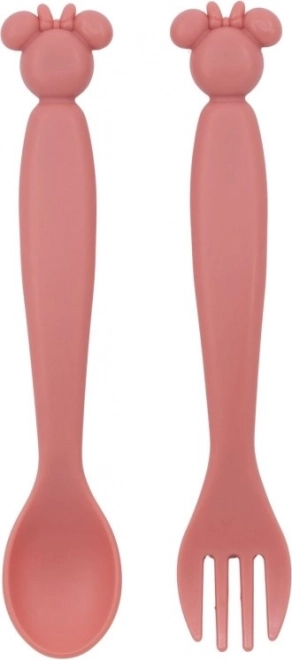 STOR Children's Cutlery 2 pcs Minnie