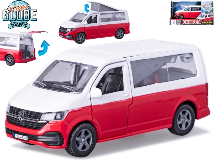 Metallist VW kaubik tagasitõmbefunktsiooniga 13,5 cm – Kids Globe Traffic