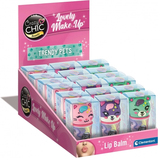 Crazy Chic Lip Balm in Ice Cream and Muffin Shape CLEMENTONI