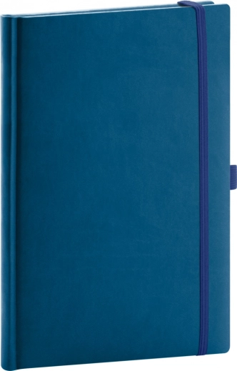 Elegant Dotted Notebook in Blue