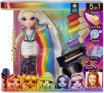 Rainbow High Hair Studio – juuksurisalong moenuku ja muutuvate juuksevärvidega