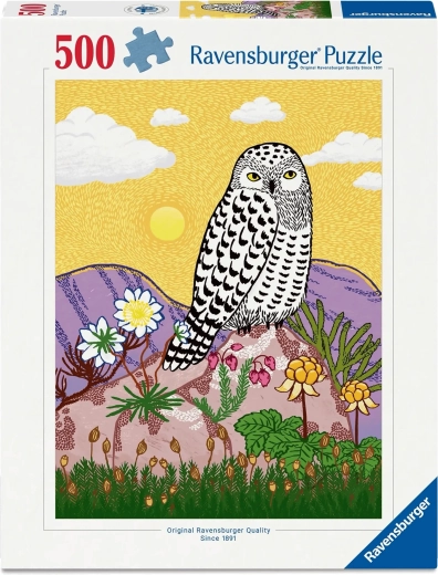 Ravensburger puzzle Snowy Owl 500 pieces