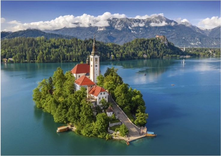 Puzzle Lake Bled 500 Pieces