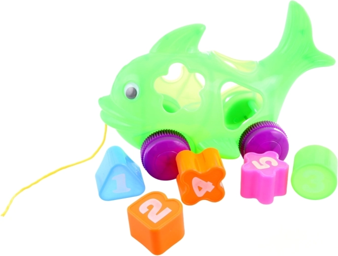 Learning shapes and colors with 5 pieces