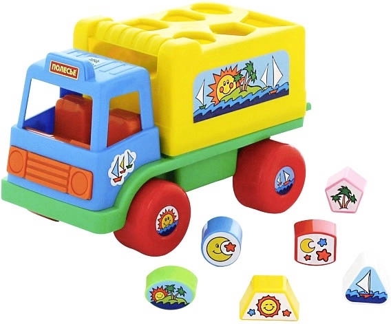 Laste kujundisorteerija auto