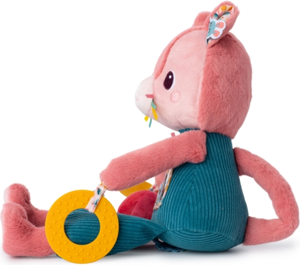 Lilliputiens textile activity toy Cat Jeanne