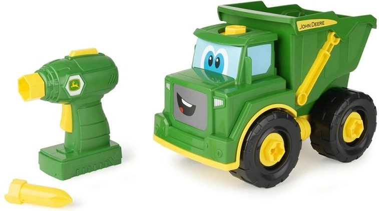 TOMY John Deere Build-It Johnny Dump Truck with Screwdriver