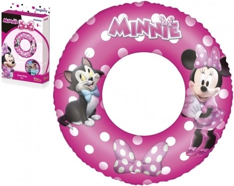 Täispuhutav ujumisrõngas DISNEY MINNIE 56 cm lastele 3–6 aastat