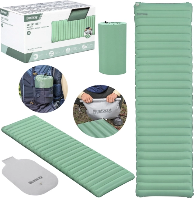 Täispuhutav magamismatt Bestway AdventuRest 188 x 58,5 x 7,5 cm