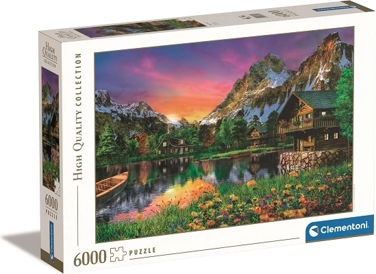 6000 tükiga pusle Alpi järv