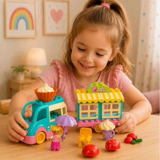 Stand, figure and sweet accessories for role play