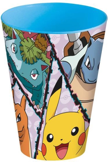 Plastic Pokémon Cup 430 ml Blue