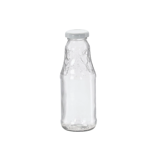 Klaaspudel 330 ml 38 mm korgiga mahlade ja siirupite jaoks