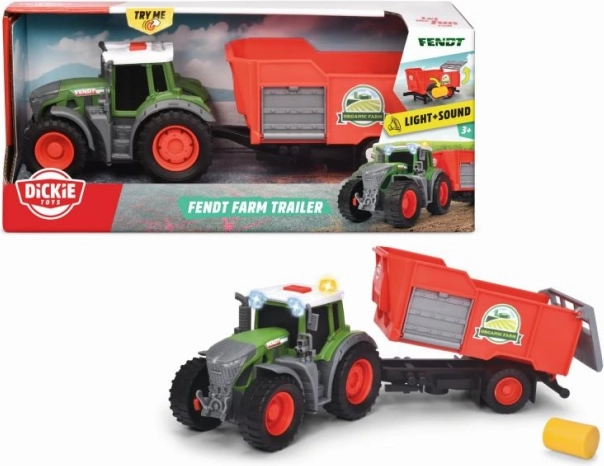 Traktor haagisega FARM 26 cm
