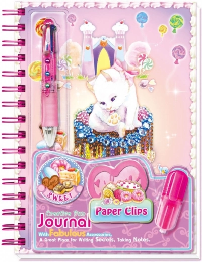 Pecoware Kitten Spiral Diary