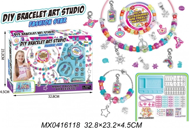 Pop Art Bracelet Making