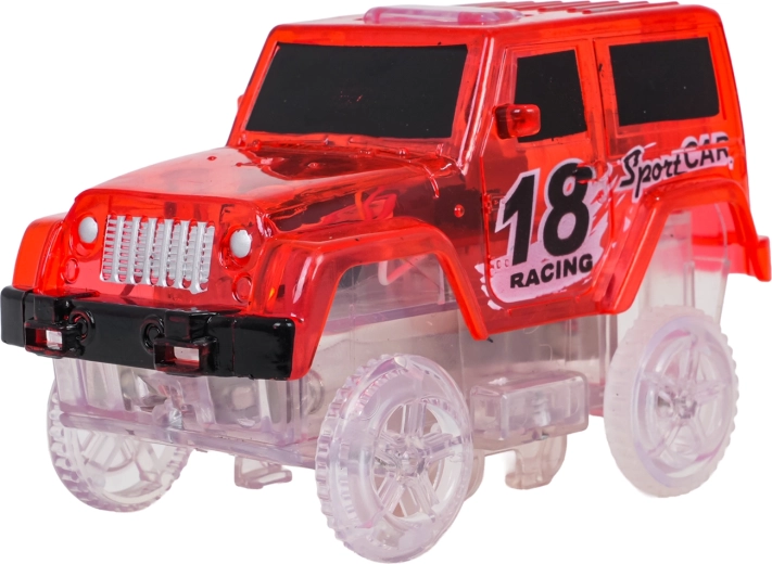 LED-auto särab pimedas