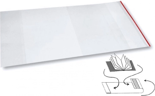 Universaalne isekleepuv ümbris raamatutele ja vihikutele 217 × 380 mm OXYBAG