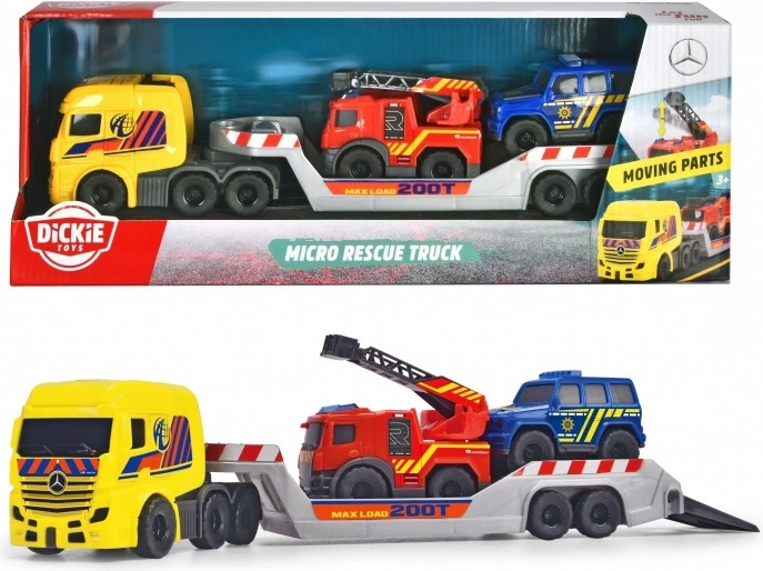 Mini puksiirauto SOS-sõidukitega 32 cm DICKIE TOYS