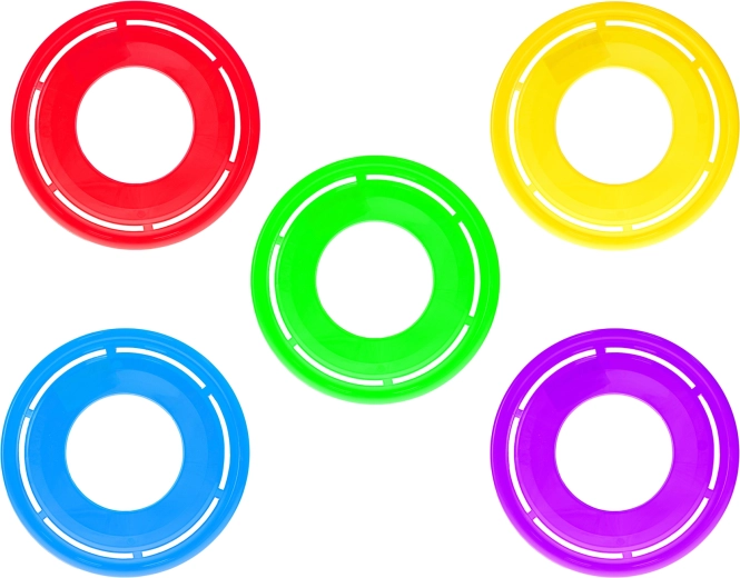 Five bold colors