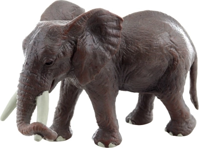 Plastic elephant figurine 13 cm