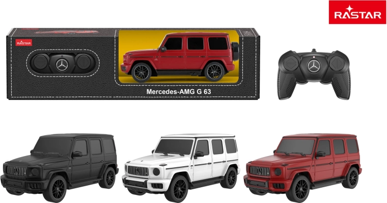 Rastar RC auto Mercedes AMG G63 1:24 must - 1 tk