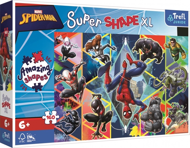 Puzzle 160 Pieces XL Super Shape – Join Spider-Man