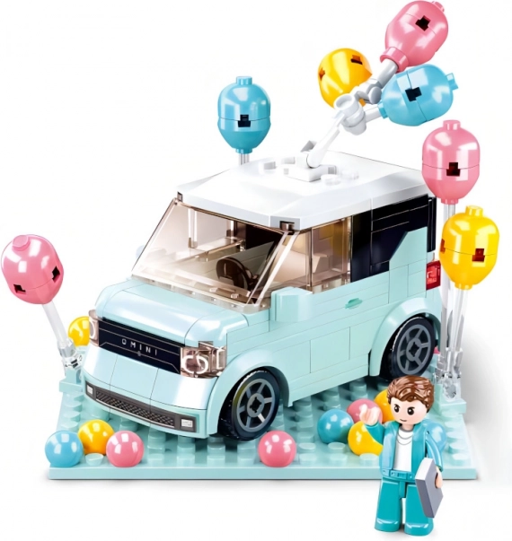 Sluban Girls Dream Mini Handmade Green Car