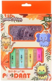 Creative kit – making and painting animal keychains