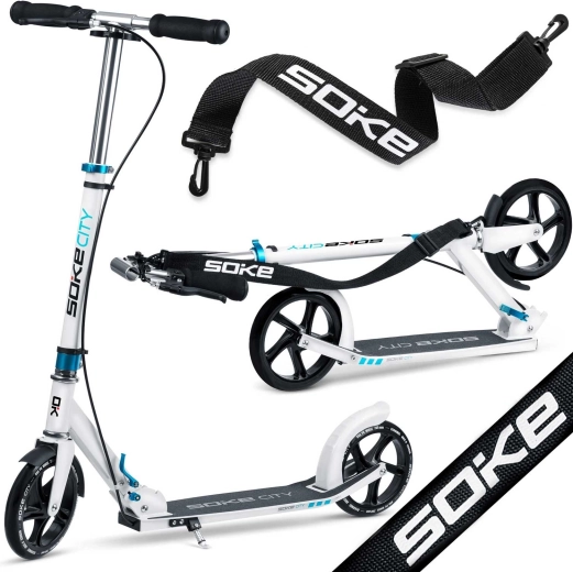 SOKE City Scooter White
