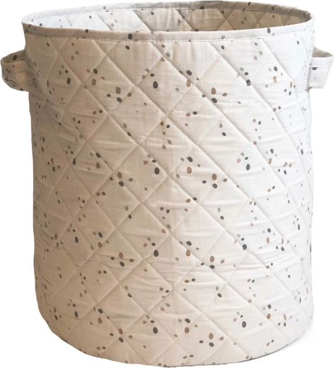 Petú Petú Ragge quilted storage basket Dots