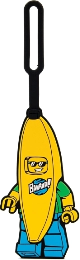 LEGO Banana Luggage Tag