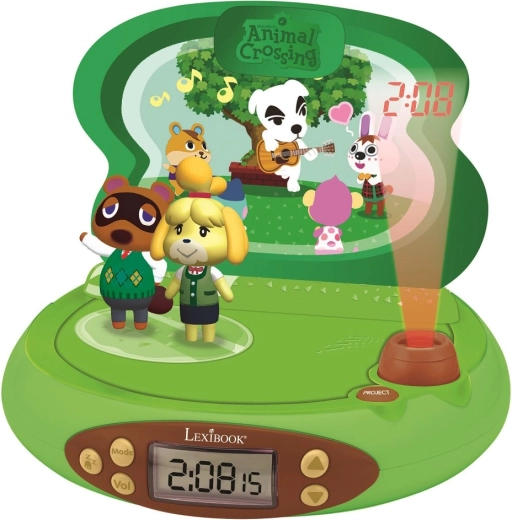 3D äratuskell projektoriga ANIMAL CROSSING