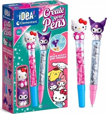 Clementoni Idea Mini ballpoint pen factory Hello Kitty and Friends
