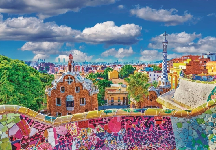 Puzzle CLEMENTONI Park Güell Barcelona 1000 pieces
