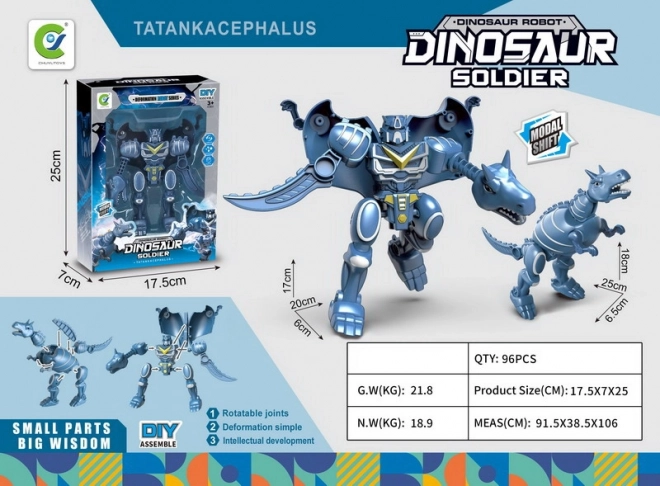 Robotdinosaurus 17 cm