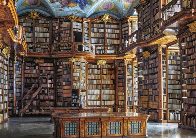 Puzzle Piatnik St. Floriani raamatukogu 1000 tükki