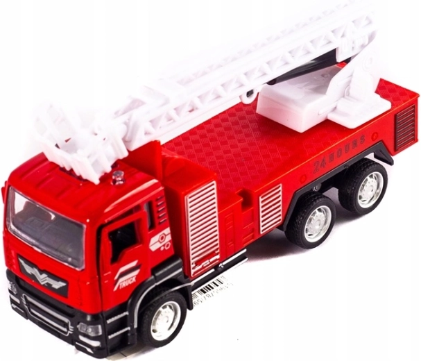Version with an extendable ladder (supplied at random)