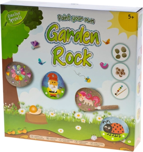 Grow&Decorate rock painting – creative set for kids 5+