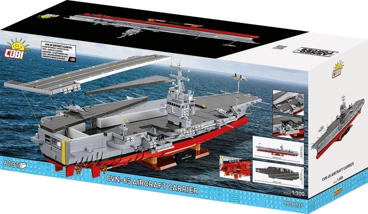 COBI ehituskomplekt lennukikandja CVN-65 – 6131 osa