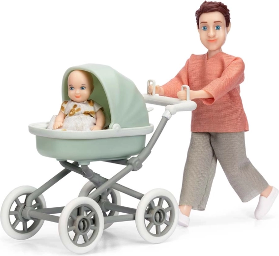 Posable dolls and removable clothing