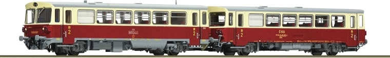 Roco diiselmootorvagun M 152 0059 koos haagisvaguniga Blm ČSD (TT)