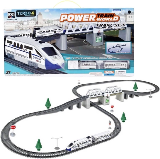 Electric modern train