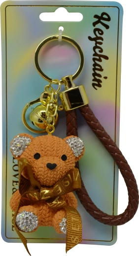 Brown Bear Keychain