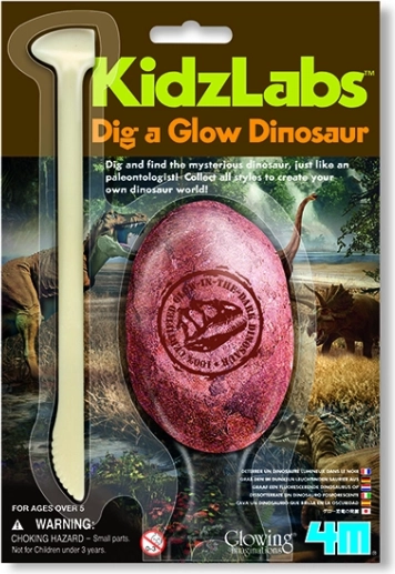 4M Skeleton Glowing Dinosaur