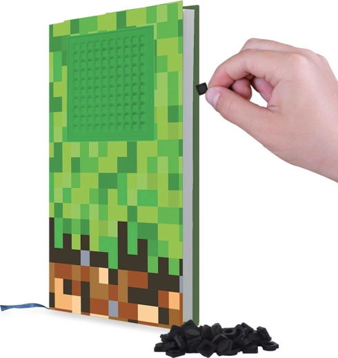 Pixie crew A5 diary green-brown