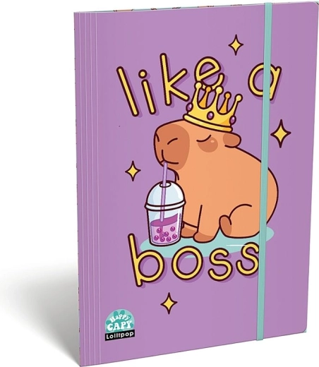 A4 dokumendikaustad LizzyCard Capybara