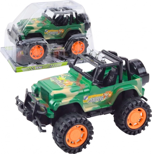 Large Children's Military Off-Road Car – Green